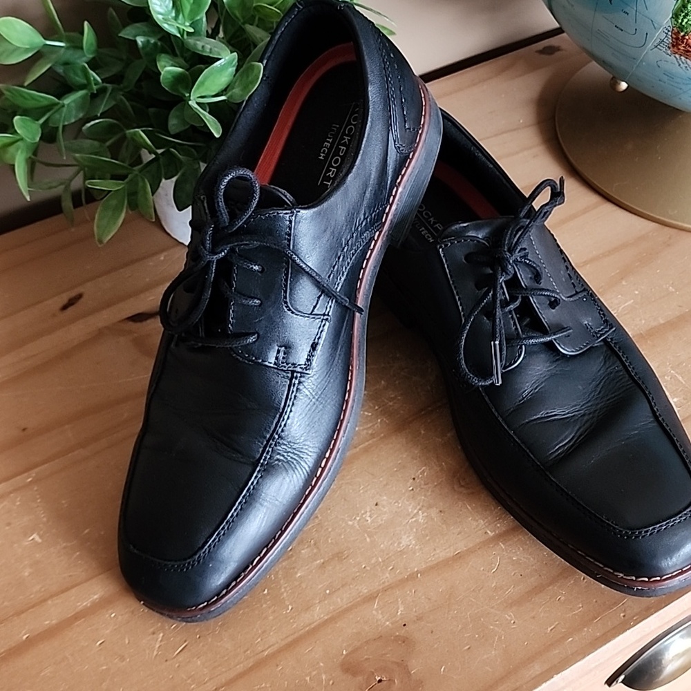 Rockport Size US 7.5 EU 40.5 Slayter Apron Toe Dress Shoes